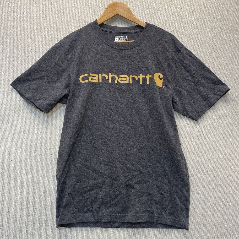 Carhartt Graphic T-Shirt Loose Fit Short Sleeve Heavyweight Men's Small